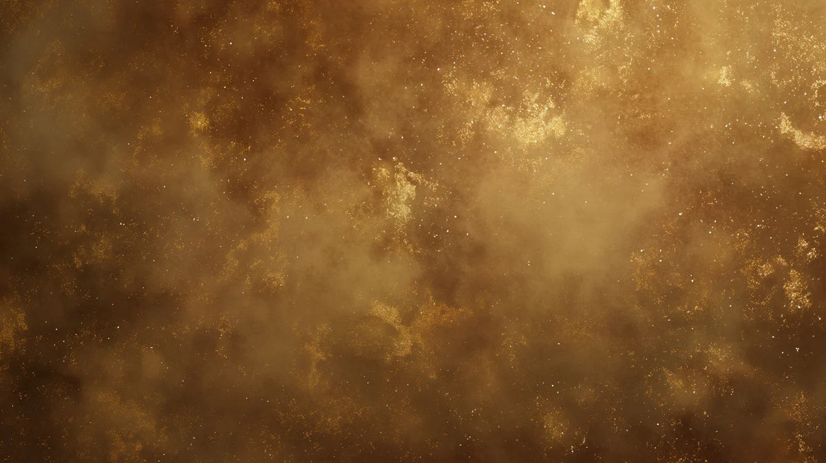 Distressed Gold Foil Mural Wallpaper — Rustic Luxe Texture Mural Wallpaper - room preview 04