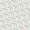 Dainty Watercolor Wildflower Mural Wallpaper — Soft Pastel Floral Mural Wallpaper - room preview 04