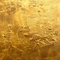 Metallic Gold Impasto Mural Wallpaper — Textured Abstract Art Mural Wallpaper - room preview 04