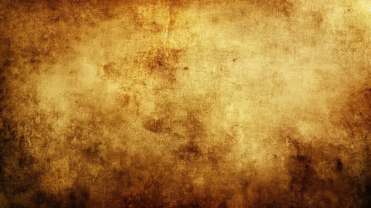 Aged Canvas Mural Wallpaper — Distressed Ochre and Umber Texture Mural Wallpaper - room preview 04