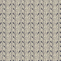Stylized Bird and Branch Mural Wallpaper in Charcoal and Sand Mural Wallpaper - room preview 04