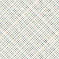 Diagonal Plaid Mural Wallpaper — Muted Earth Tone Check Mural Wallpaper - room preview 04