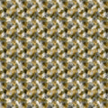 Abstract Herringbone Mural Wallpaper — Earthy Ochre and Charcoal Mural Wallpaper - room preview 04