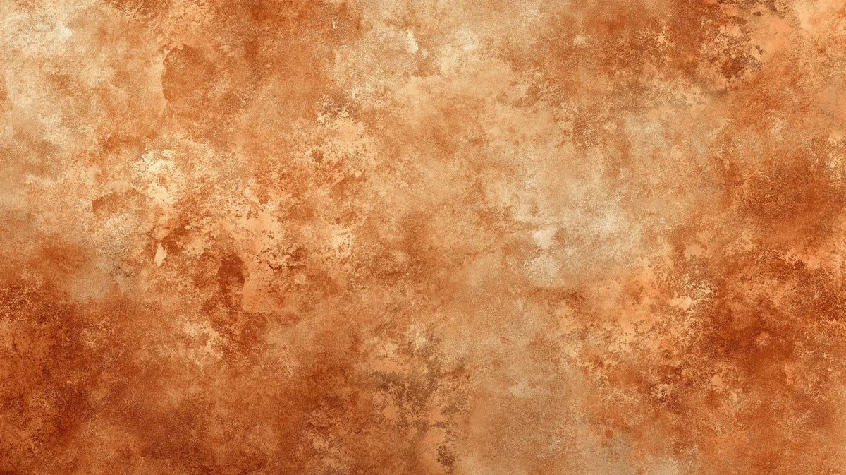 Tuscan Sunset Mural Wallpaper — Rustic Earthy Abstract Fresco Mural Wallpaper - room preview 04