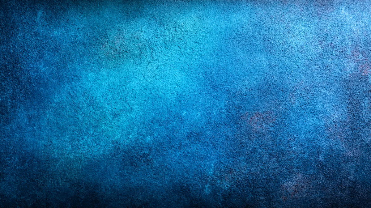 Deep Ocean Concrete Mural Wallpaper — Moody Industrial Texture Mural Wallpaper - room preview 04