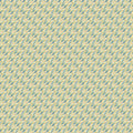 Diagonal Brushstroke Mural Wallpaper — Muted Blue and Ochre Mural Wallpaper - room preview 04