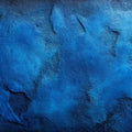 Deep Azure Stone Mural Wallpaper — Rugged Geological Texture Mural Wallpaper - room preview 04