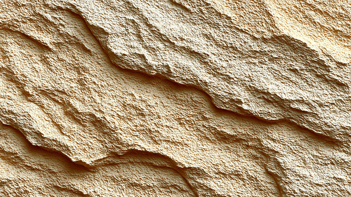 Natural Sandstone Layer Mural Wallpaper — Textured Geological Design Mural Wallpaper - room preview 04
