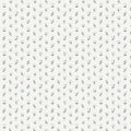 Minimalist Botanical Mural Wallpaper — Dainty Navy Leaf Pattern Mural Wallpaper - room preview 04