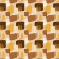 Abstract Geometric Blocks Mural Wallpaper — Warm Earth Tones Mural Wallpaper - room preview 04