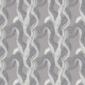 Abstract Swirl Mural Wallpaper — Minimalist Ribbon Pattern Mural Wallpaper - room preview 04