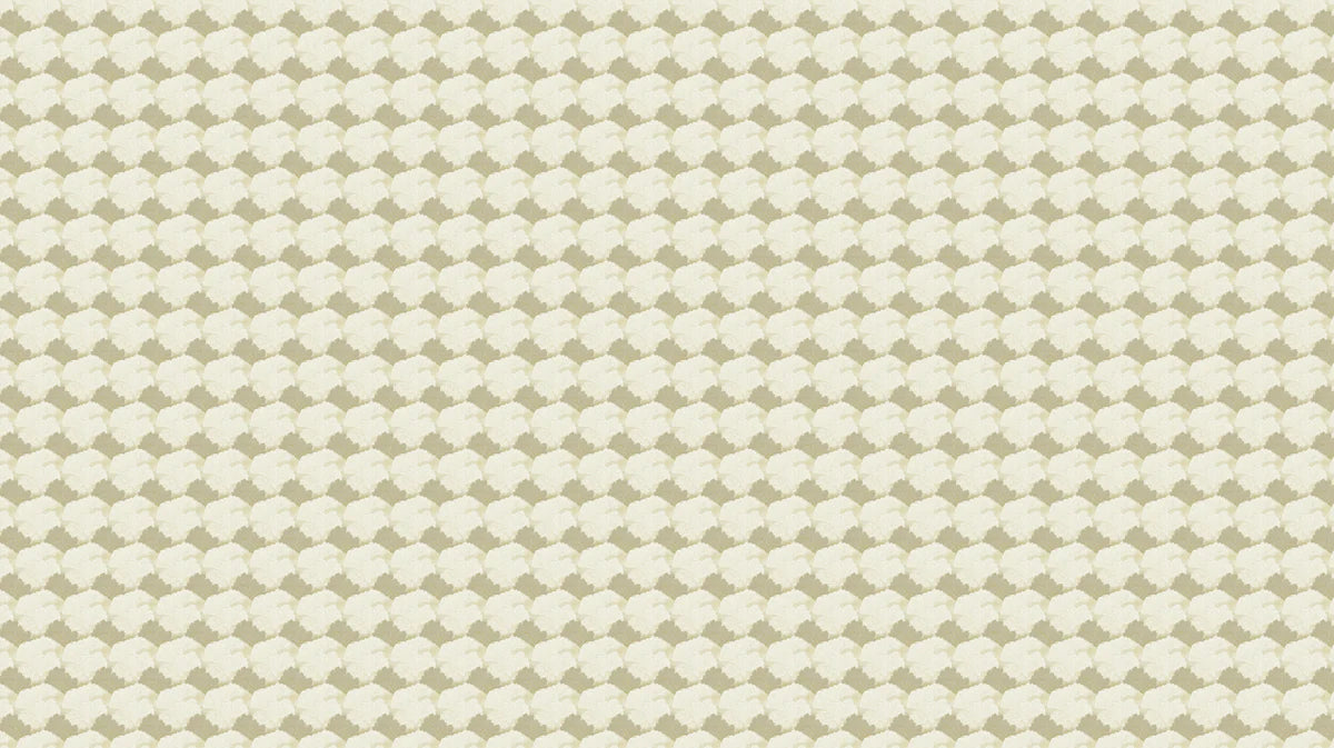 Minimalist Floral Damask Mural Wallpaper — Soft Neutral Pattern Mural Wallpaper - room preview 04