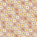 Modern Diamond Mural Wallpaper Playful Hand-Painted Texture Mural Wallpaper - room preview 04