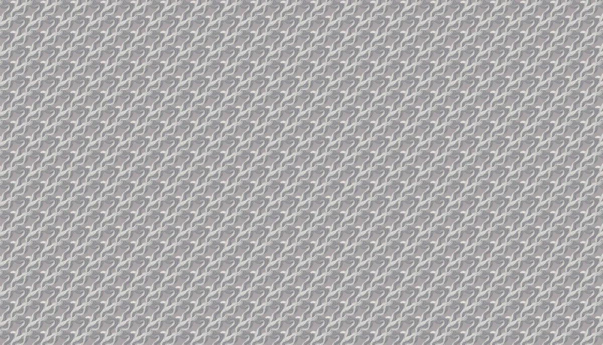 Abstract Rippled Wave Mural Wallpaper — Soft Gray Minimalist Mural Wallpaper - room preview 04