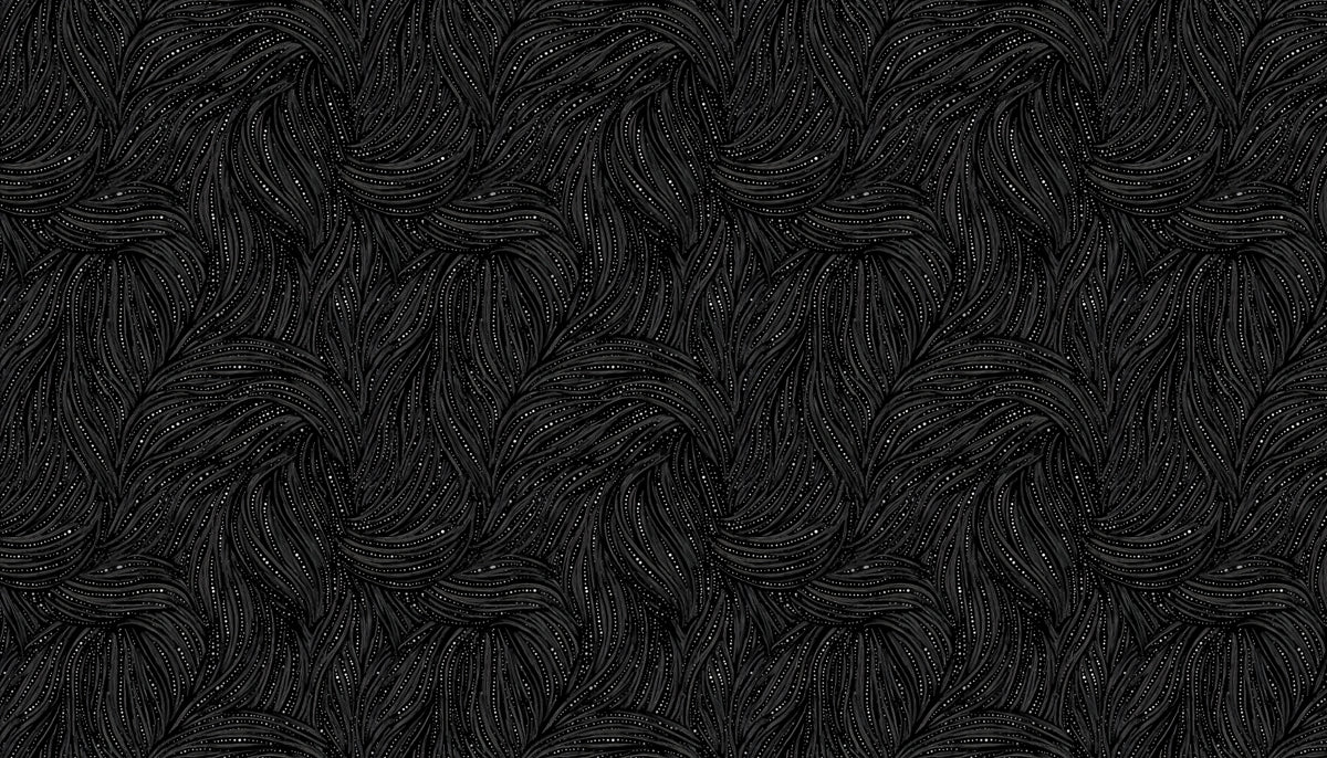 Papier peint mural tourbillon abstrait — Papier peint mural avec lignes d'encre anthracite et blanches