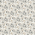 Minimalist Leaf Branch Mural Wallpaper — Soft Earthy Tones Mural Wallpaper - room preview 04