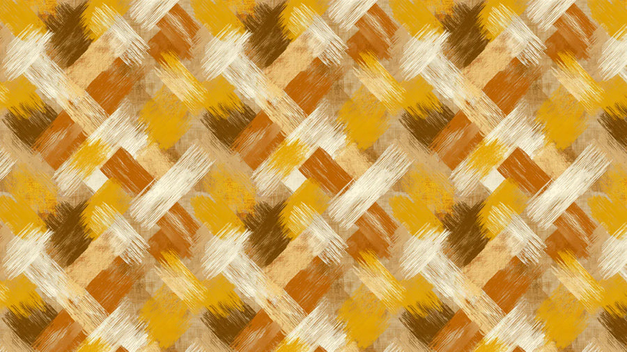 Painted Mural Wallpaper – Illustration Wall Mural – Woven Brushstroke in Golden Earth Tones printable artwork