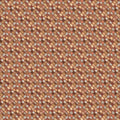 Woven Mosaic Mural Wallpaper — Textured Earthy Grid Pattern Mural Wallpaper - room preview 04