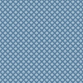 Heritage Blue Damask Mural Wallpaper — Traditional Floral Pattern Mural Wallpaper - room preview 04