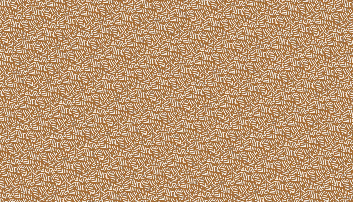Abstract Geometric Earthy Mural Wallpaper — Modern Tribal Print Mural Wallpaper - room preview 04
