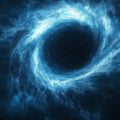 Cosmic Vortex Mural Wallpaper — Deep Space Abstract Wall Art Mural Wallpaper - room preview 04