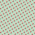 Mini Santa and Candy Cane Mural Wallpaper — Whimsical Holiday Mural Wallpaper - room preview 04