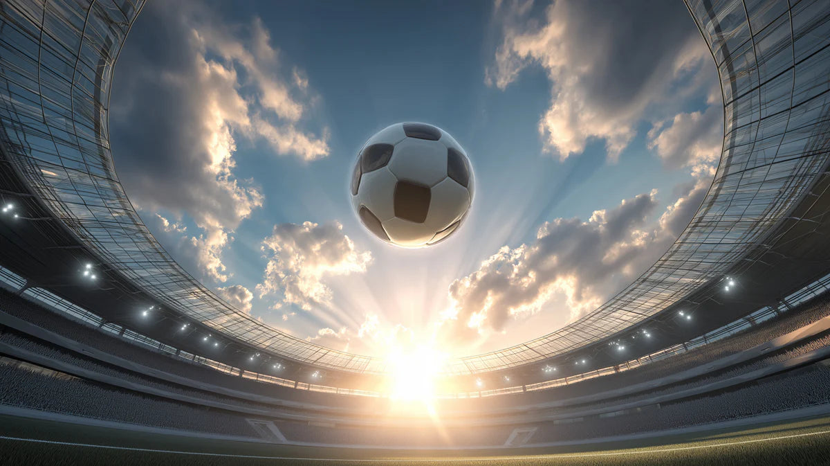 Stadium Center Shot Mural Wallpaper —Dramatic Sports Arena View Mural Wallpaper - room preview 04