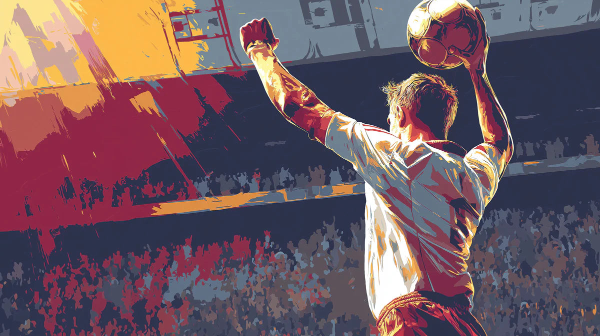 Victory Stadium Abstract Mural Wallpaper — Expressive Brushwork Mural Wallpaper - room preview 04
