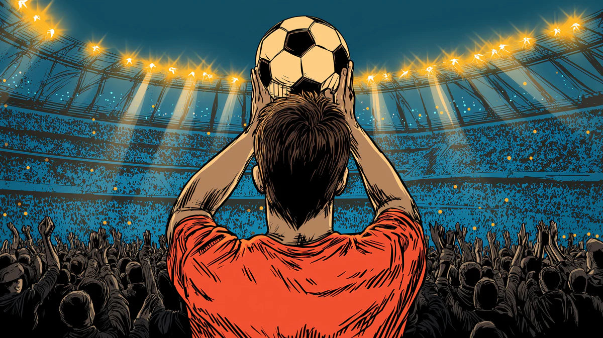 Victory Stadium Fan Mural Wallpaper — Comic Book Illustration Mural Wallpaper - room preview 04