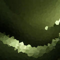Abstract Olive Green Mosaic Mural Wallpaper — Geometric Earthy Depth Mural Wallpaper - room preview 04