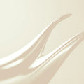 Minimalist Cream Wave Mural Wallpaper — Smooth Fluid Motion Mural Wallpaper - room preview 04