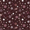 Dark Bokeh Dot Mural Wallpaper — Abstract Geometric Decor Mural Wallpaper - room preview 04