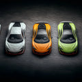 Hypercar Lineup Mural Wallpaper — Automotive Oil Painting Style Mural Wallpaper - room preview 04