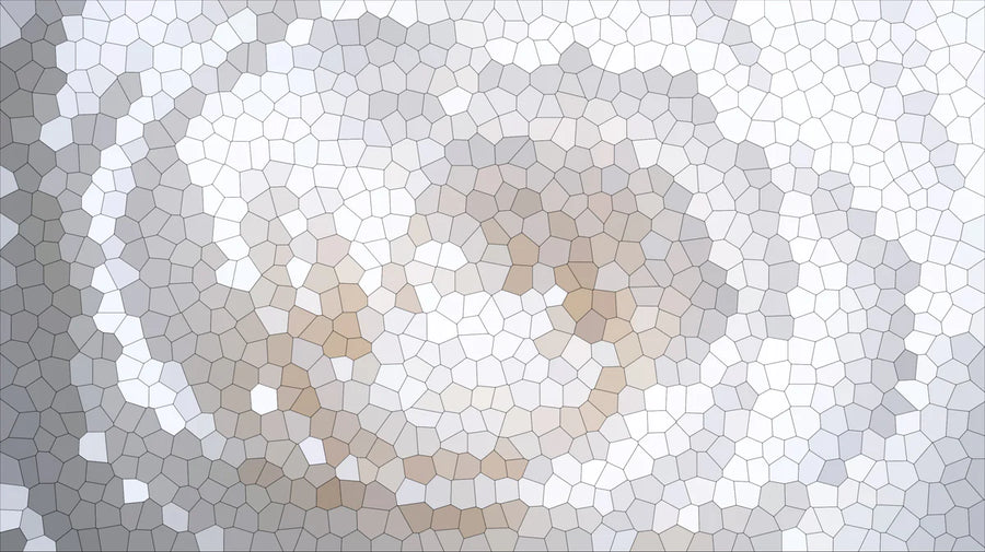 Geometric Wallpaper Mural – Pattern Wall Mural – Swirling Hexagon Mosaic — Minimalist Geometric printable artwork