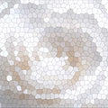 Swirling Hexagon Mosaic Mural Wallpaper — Minimalist Geometric Mural Wallpaper - room preview 04