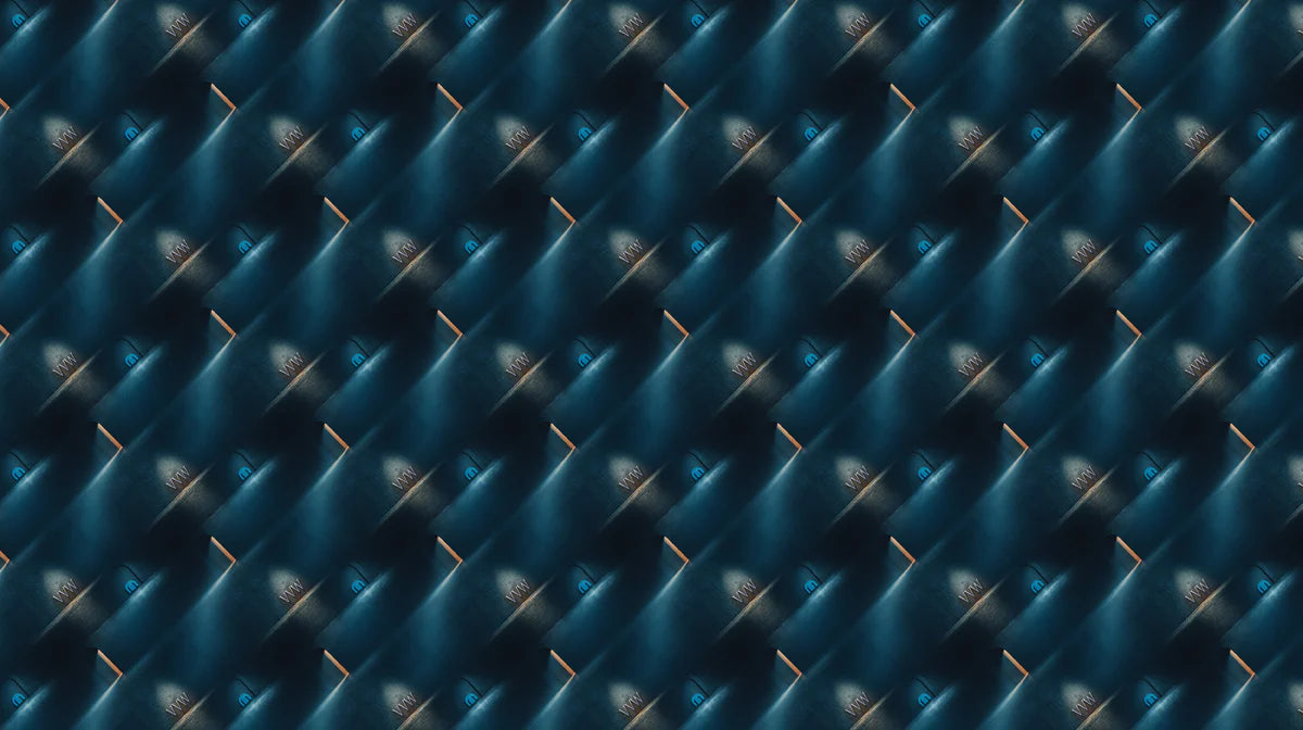 Abstract Blue Light Beam Mural Wallpaper — Modern Geometric Art Mural Wallpaper - room preview 04