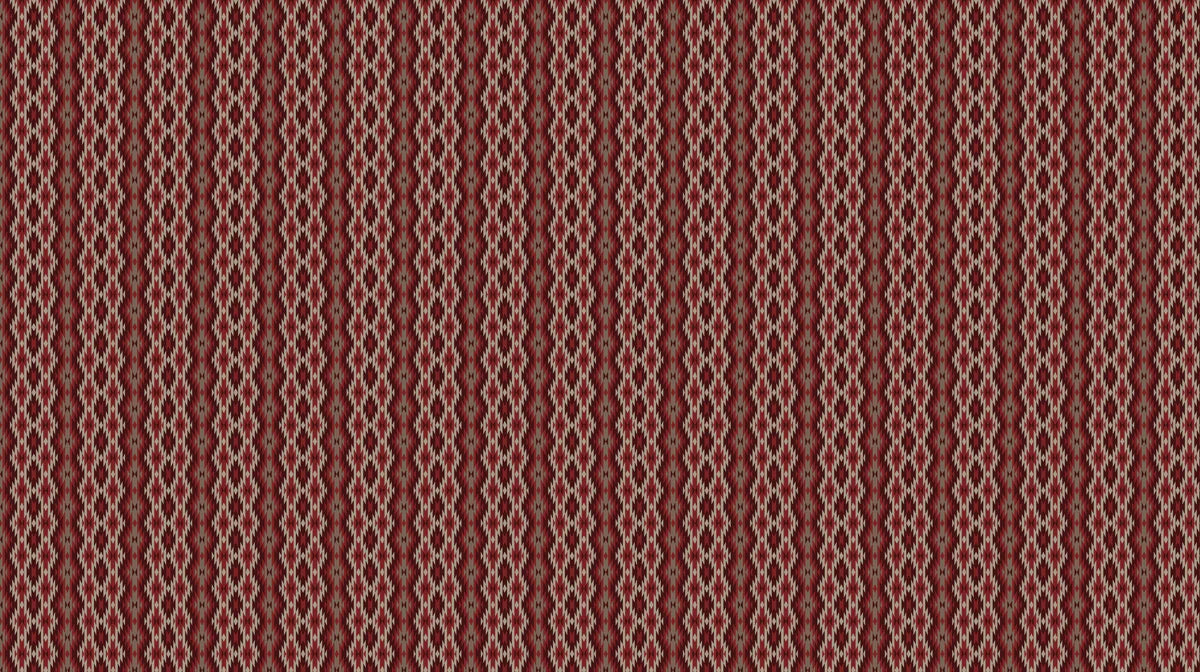 Traditional Knit Diamond Mural Wallpaper — Cozy Textile Print Mural Wallpaper - room preview 04