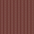 Traditional Knit Diamond Mural Wallpaper — Cozy Textile Print Mural Wallpaper - room preview 04
