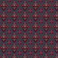 Ottoman Brocade Mural Wallpaper — Traditional Ornate Medallion Print Mural Wallpaper - room preview 04