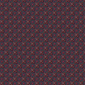 Crimson Lattice Geometric Mural Wallpaper — Moody Pattern Design Mural Wallpaper - room preview 04