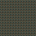 Star Mosaic Geometric Mural Wallpaper —Dark Teal and Ochre Mural Wallpaper - room preview 04
