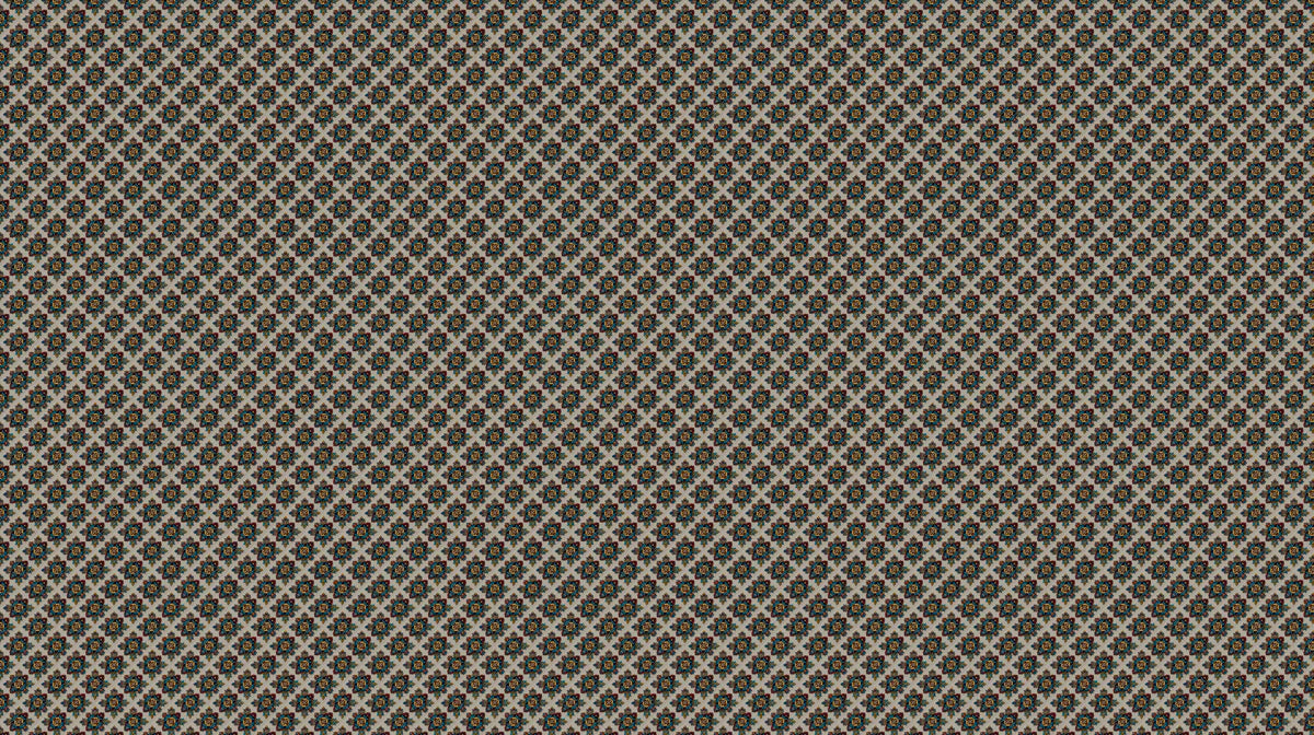 Micro Floral Geometric Lattice Mural Wallpaper — Traditional Detail Mural Wallpaper - room preview 04
