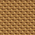 Geometric Prism Woodgrain Mural Wallpaper — Warm Earthy Tones Mural Wallpaper - room preview 04