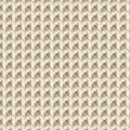 Interlocking Arch Mosaic Mural Wallpaper — Neutral Geometric Print Mural Wallpaper - room preview 04