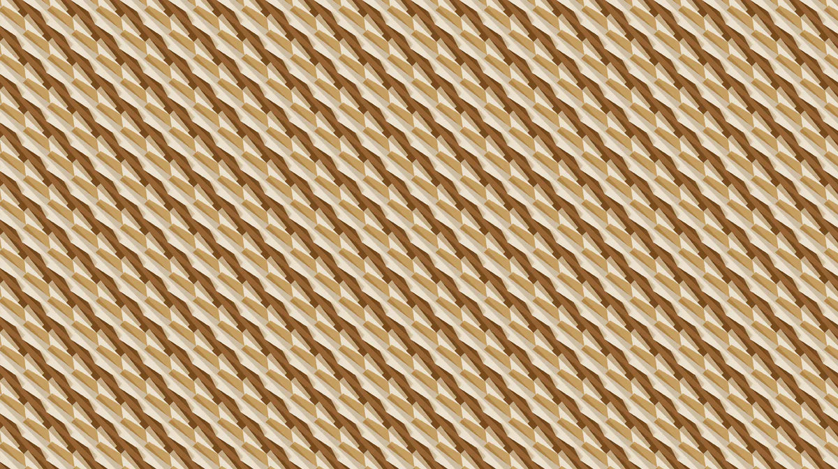 Diagonal Weave Geometric Mural Wallpaper — Earthy Minimalist Mural Wallpaper - room preview 04