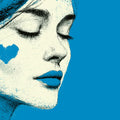 Urban Pop Art Portrait Mural Wallpaper —Vibrant Street Style Mural Wallpaper - room preview 04