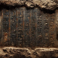Ancient Egyptian Stone Hieroglyphics Mural Wallpaper - room preview 04