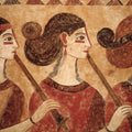 Ancient Egyptian Musicians Mural Wallpaper — Vintage Cultural Art Mural Wallpaper - room preview 04