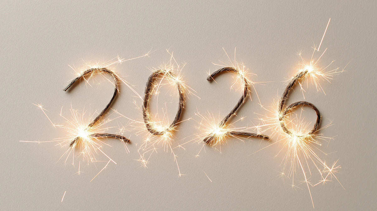 Sparkler 2026 Celebration Mural Wallpaper — Festive Minimalist Decor Mural Wallpaper - room preview 04