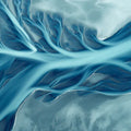 Aerial River Delta Mural Wallpaper — Fluid Nature Art Mural Wallpaper - room preview 04